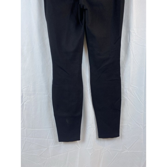 White House Black Market Skinny Leg Faux Leather Front Women's Size‎ 2R Jeggings - Picture 12 of 12